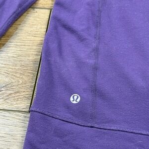 Lululemon Women's In Stride Jacket Dark Purple Full Zip Athletic Athleisure 6